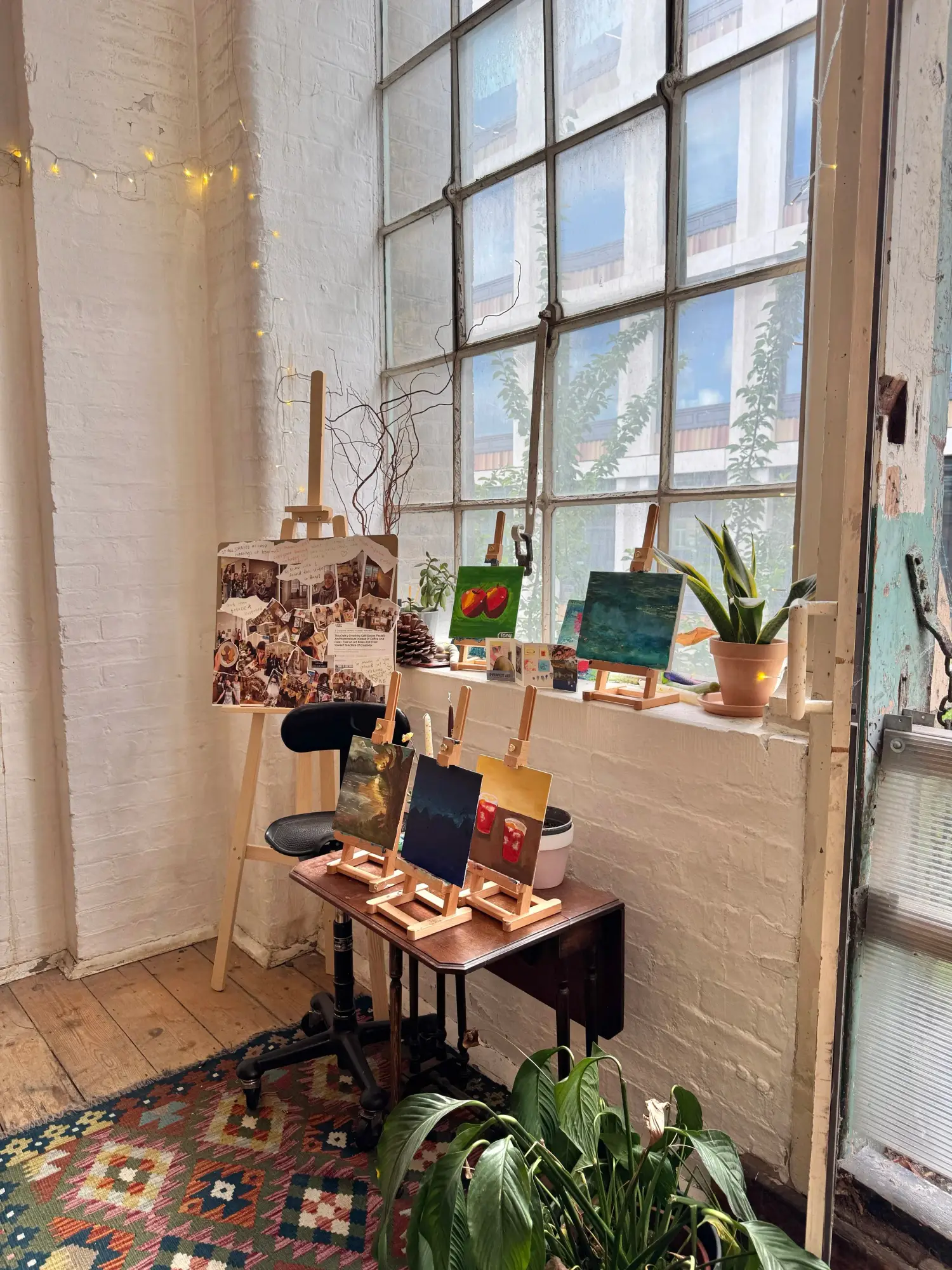 Cosy corner at Angel studio