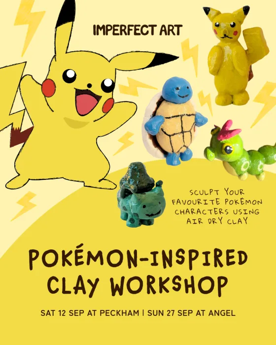 Poster for Pokémon Inspired Clay